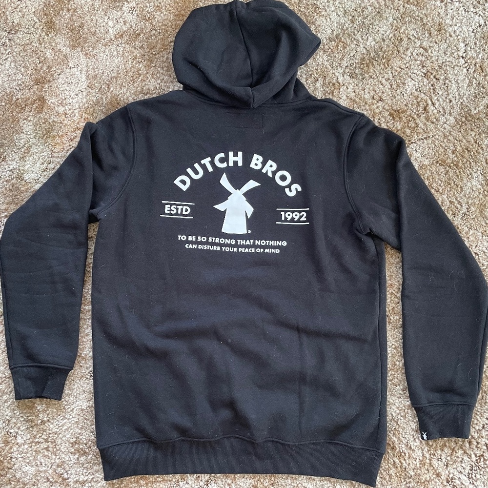 Dutch Bros Hoodie Mens Med